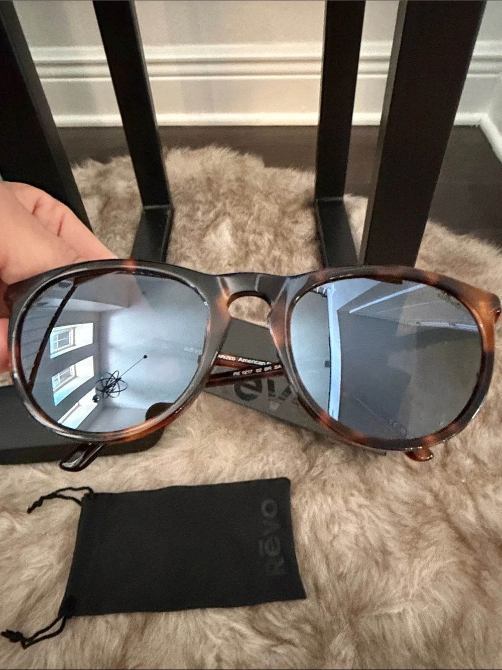 New!!!! Revo Women's Tortoiseshell Frame Sunglasses w/case and original box.